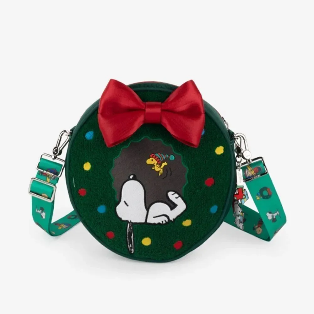 Harveys Peanuts Convertible Crossbody / Snoopy Wreath - Picture 1 of 10